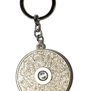 Couple Love Dance Spin Metal Keychain